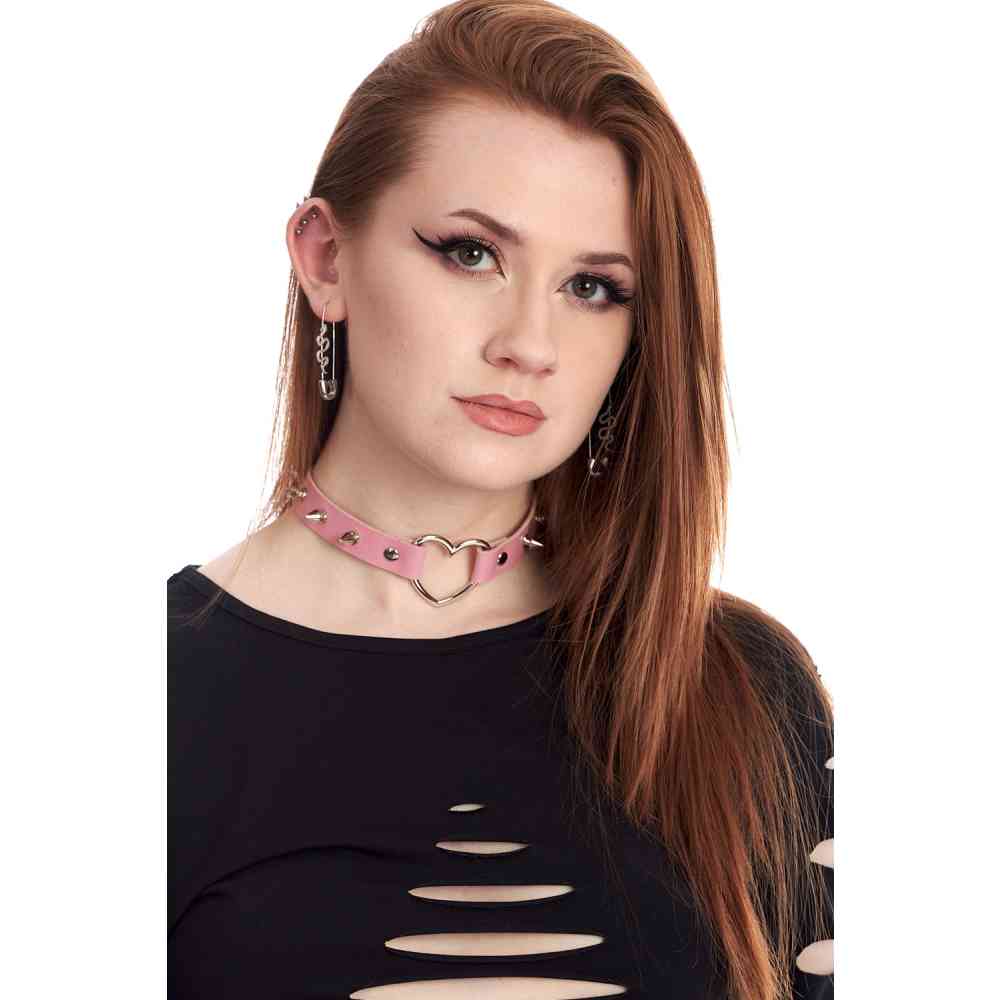 Banned - Saki Heart Foulard - Rose